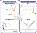 Steady-state simulation scenarios, and computation methods for ASA